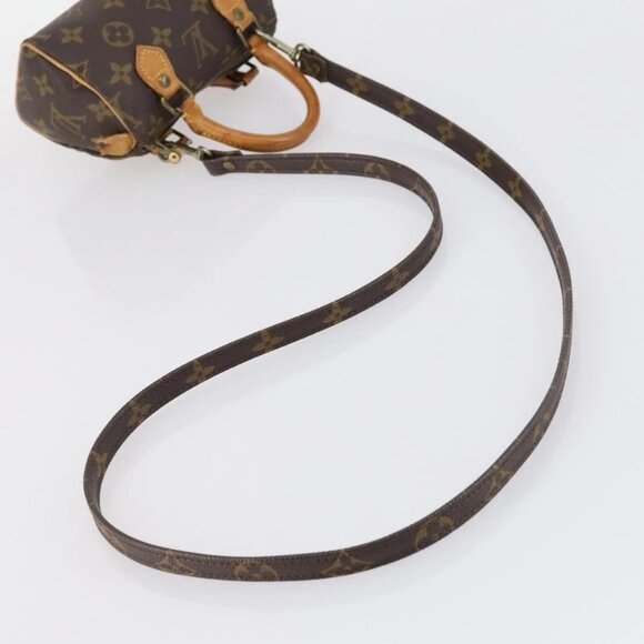 LOUIS VUITTON Monogram Mini Speedy Hand Bag M41534 LV Auth hk3156 - Picture 8 of 16